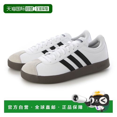 日本直邮阿迪达斯 运动鞋VL COURT BASE M 003711（白 x 黑）