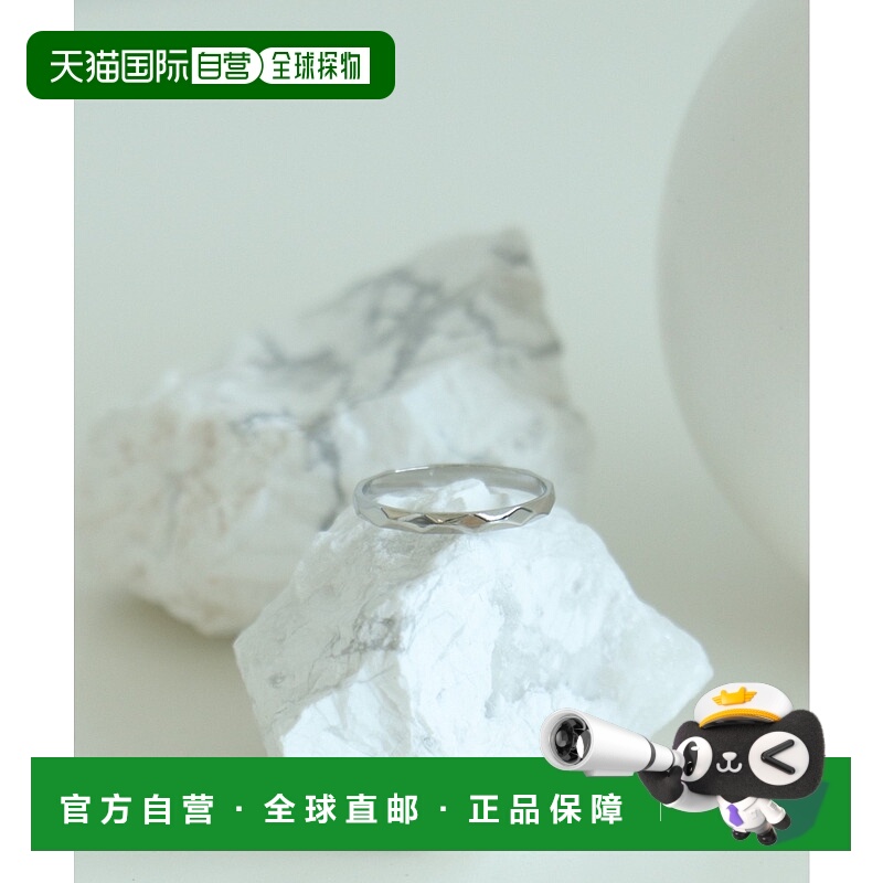 1h可退 日本直邮Three Four Time 女士细款防水不易变色指环 8559