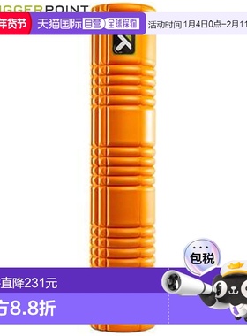 日本直邮Trigger Point Grid 泡沫滚轴 2 04412 橙色 直径 14 厘