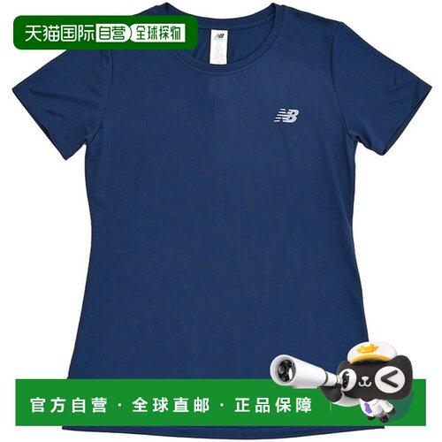 日本直邮New Balance Sport WT51244-NNY 女士短袖T恤 田径跑步