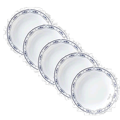 【日本直邮】corelle康宁 深盘5件FrenchDoilies J420-FD CP-1835