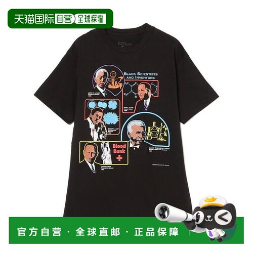 日本直邮BEAMS BOY Cotton Expressions SCIENTISTS TEE 短袖T恤