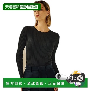 1h可退 日本直邮ROPE' 女士天竺圆领宽条纹针织衫 2023BGGM43400