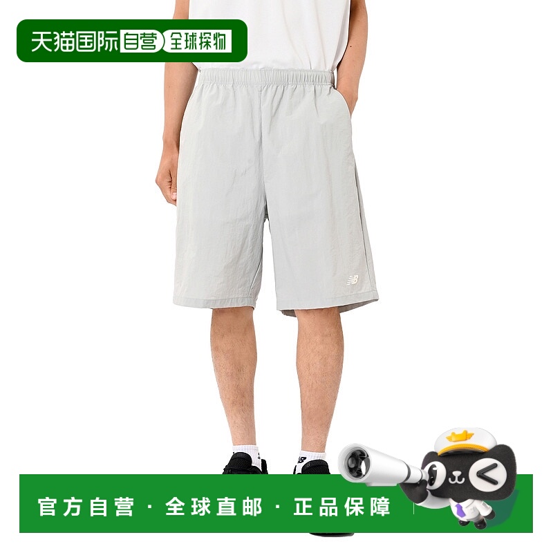 1h可退 日本直邮New balance 男装 Taslan尼龙休闲运动短裤 AMS55