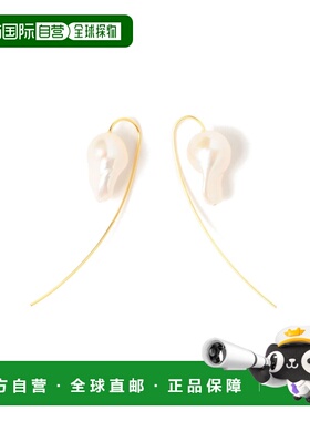 1h可退 日本直邮jour couture 女士 巴洛克珍珠14K包金耳环 64422