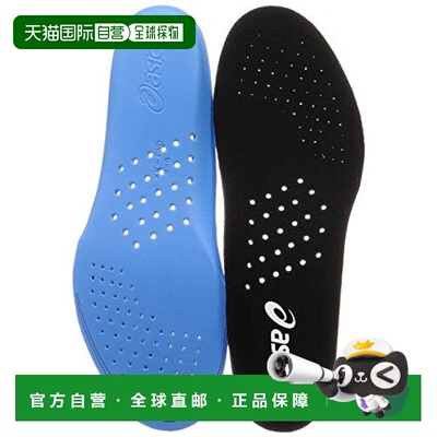 【日本直邮】ASICS 鞋垫 PERFORMANCE SOCKLINER宽 黑/白 XS
