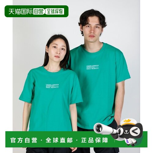 日本直邮Under Armour UA 设计系列 圆领舒适休闲短袖设计系列T恤