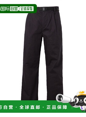 日潮跑腿MAMMUT猛犸象 亚洲版粉笔斜纹布裤 black L1022-02510