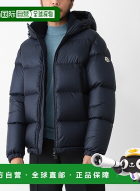 日本直邮Moncler MONCLER 男士蓝色羽绒服RIVAU 1a00237 597xq 77