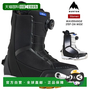 日本直邮BURTON 女士 Waverange Step On 宽版滑雪靴