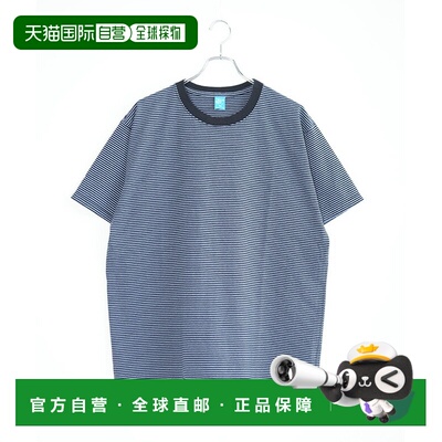 日本直邮GOOD ON S/S 迷你条纹T恤（短袖迷你条纹T恤/条纹/成衣染