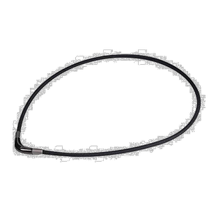 法藤羽生结弦同款RAKUWA钛颈环 V字形 黑 40cm项链纯钛水溶钛配饰