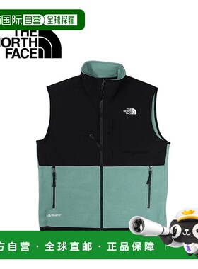 日本直邮 The North Face 男士德纳利抓绒防寒背心 NF0A7UR4 绿色