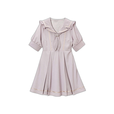 日本直邮日潮 DearMyLove梦展望校服领学院连衣裙532474裙子格子