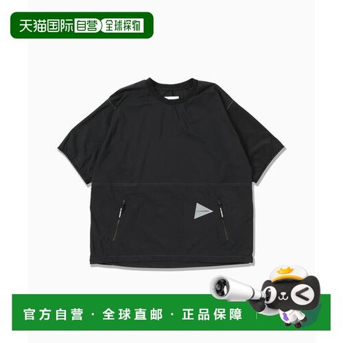 1h可退 日本直邮and wander PERTEX wind T T恤