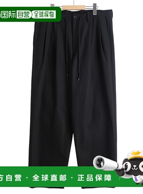 1h可退 日本直邮markaware男装有机棉宽松双褶西裤 A26A93PT02C