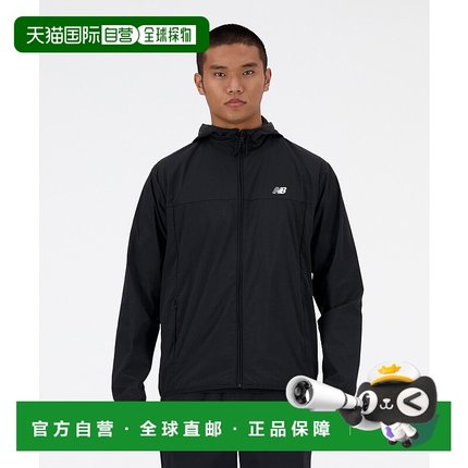 1h可退 日本直邮New Balance 男士舒适运动风格风衣外套 MJ41506B