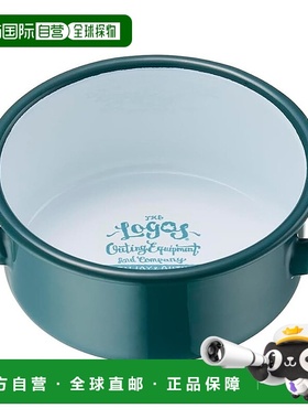 【日本直邮】LOGOS Classico 搪瓷汤碗（蓝色）81280065