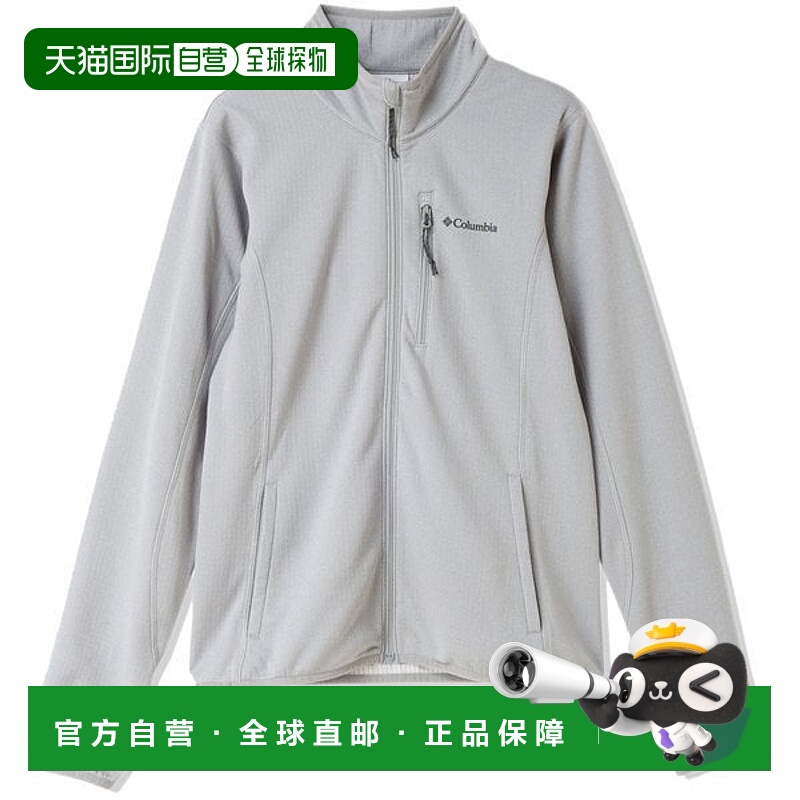 日本直邮Columbia 女士Essential Hike Grid抓绒全拉链外套 AR067