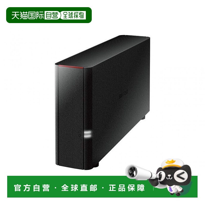 【日本直邮】Buffalo NAS智能手机/平板电脑/HDD网络存储 1TB LS2