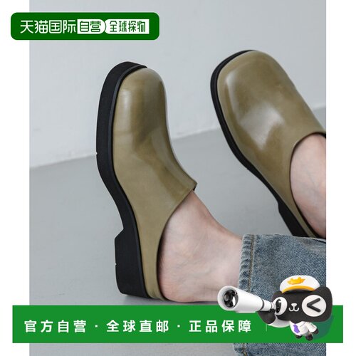 SENSE OF PLACE 女士 厚底方头松糕拖鞋 抗菌消臭【付后1h可退】