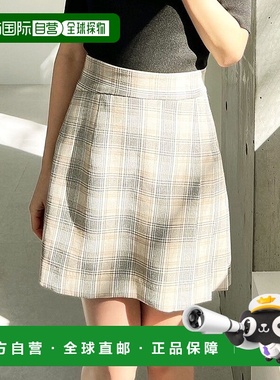 1h可退 日本直邮RESEXXY女士高腰侧折边迷你裙 152440862601a字裙