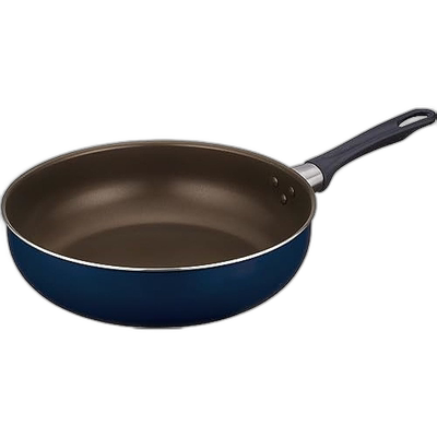 【日本直邮】Thermos膳魔师 炒锅28cm 深蓝 燃气用KFI-028D NVY