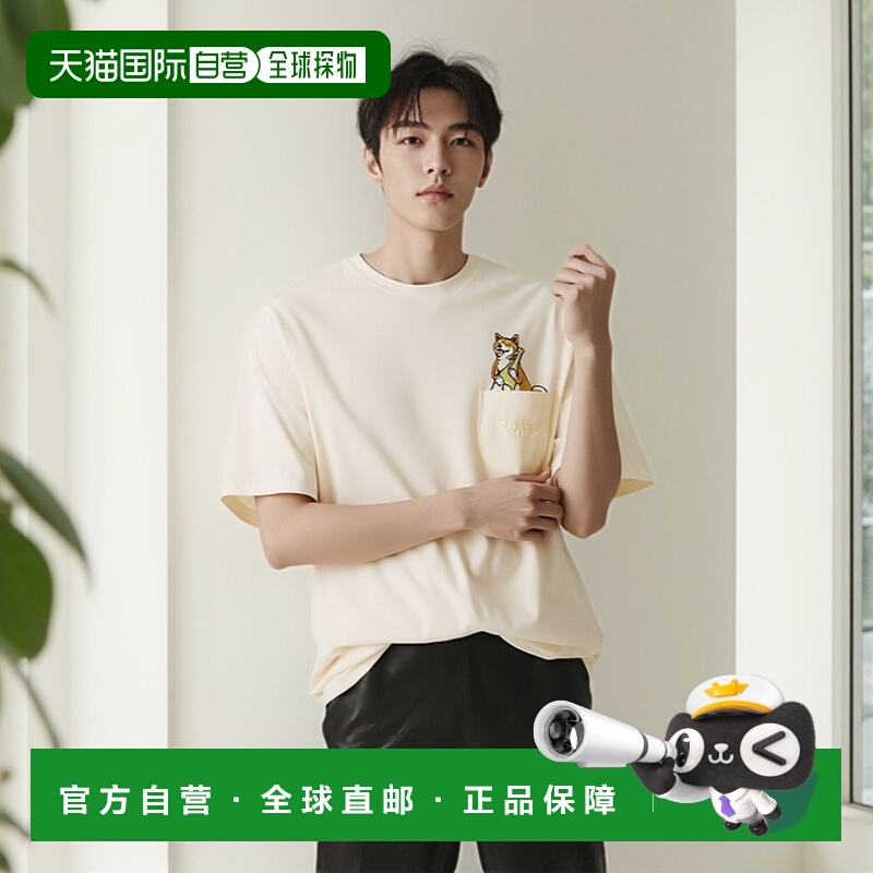 日本直邮Go Slow Caravan Silicon Bio 多种口袋刺绣 BIG TEE 男T