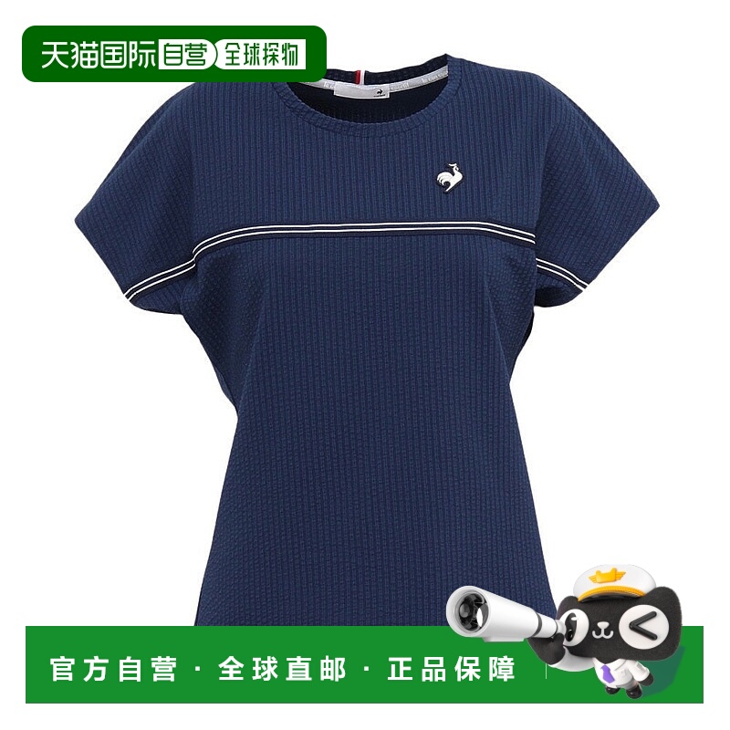 日本直邮lecoqsportif 女士半袖网球游戏衬衫 NV00 网球衫