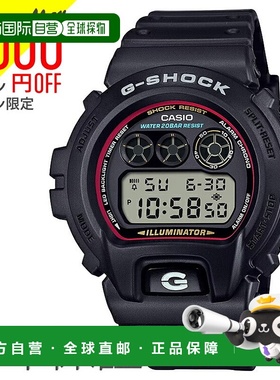 日本直邮G-SHOCK Iconic Styles 数字圆形复古黑色 DW-6900RL-1JF