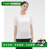 日本直邮MARGARET HOWELL 女装 1h可退 全棉柔软触感圆领T恤 简约