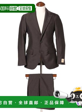 1h可退 日本直邮CARLO BARBERA 男士 马海毛单西套装 24170368015