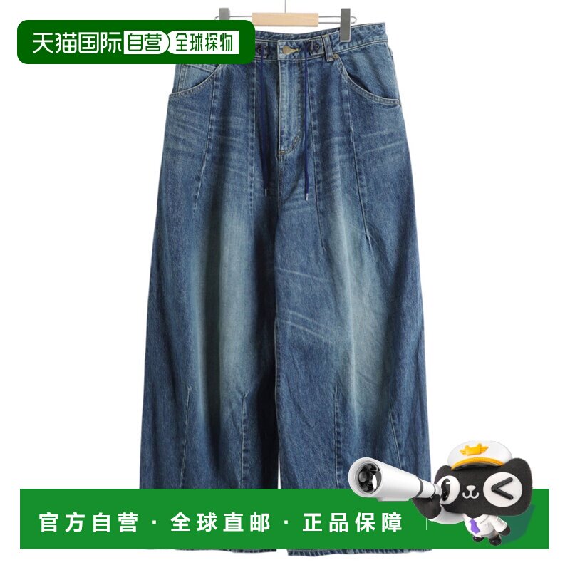日本直邮Needles 男女同款 H.D. Buggy Jean 12oz牛仔裤 宽松立体图片
