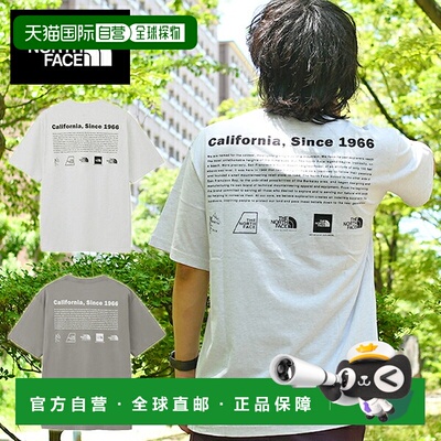 日本直邮The North Face 北面 S/S Washed Histrical Logo Tee 短