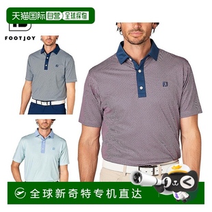 S25 男士 斜跨短袖 Polo 日本直邮FootJoy S18 衫 高尔夫服装