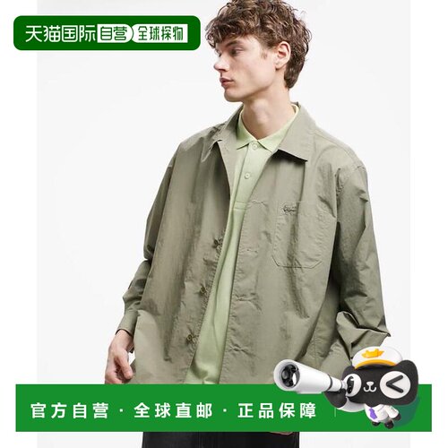 1h可退 日本直邮LACOSTE 尼龙防撕裂衬衫夹克