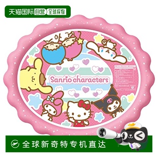 日本直邮 Bandai万代游泳池垫粉色凯蒂猫卡通系列家用方便