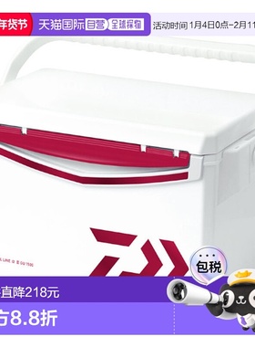 日本直邮Daiwa 冷藏箱 Cool Line α3 GU 1500 红色冷藏箱