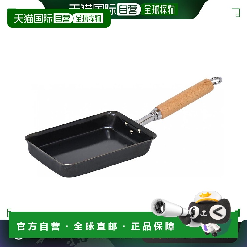 【日本直邮】和平FREIZ玉子烧煎锅严选材质12x17cm黑皮铁日本制造