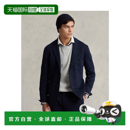 日本直邮Polo Ralph Lauren 双针织西装夹克 410 深蓝色