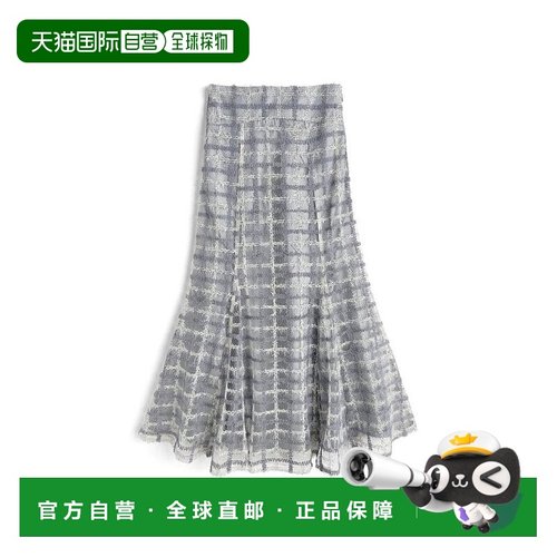 日本直邮日潮 GRL格纹欧根纱美人鱼半身裙tw1230格子裙子a字裙