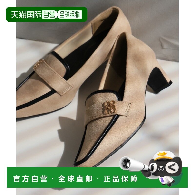 日本直邮VIVIAN COLLECTION 女装 5cm方头乐福高跟单鞋 舒适缓震,女鞋,浅口单鞋,淘宝优惠券,粉丝福利购,淘宝优惠卷