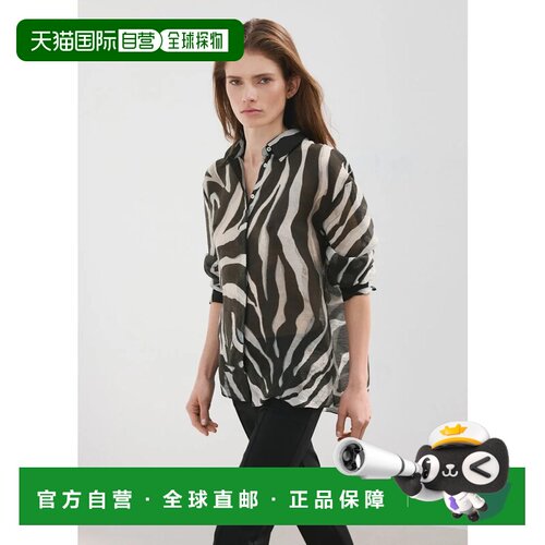 日本直邮MANGO 衬衫 黑色