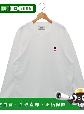 日本直邮AMI PARIS T恤男女通用 AMI PARIS BFUTS235724 红色 ADC