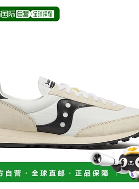 日本直邮Saucony Trainer 80 百搭城市通勤休闲跑步鞋男女白黑色