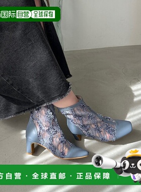 日本直邮Oriental Traffic 设计款女靴 41411 OR526BW002708厚底