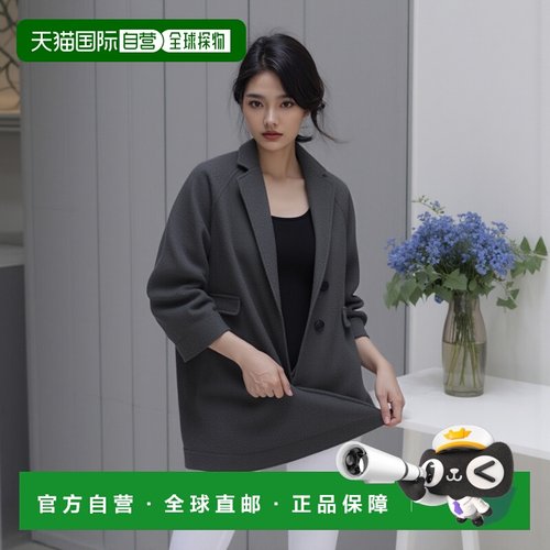日本直邮日潮 GRL 羊毛触感长款切斯特西装大衣 K9030V
