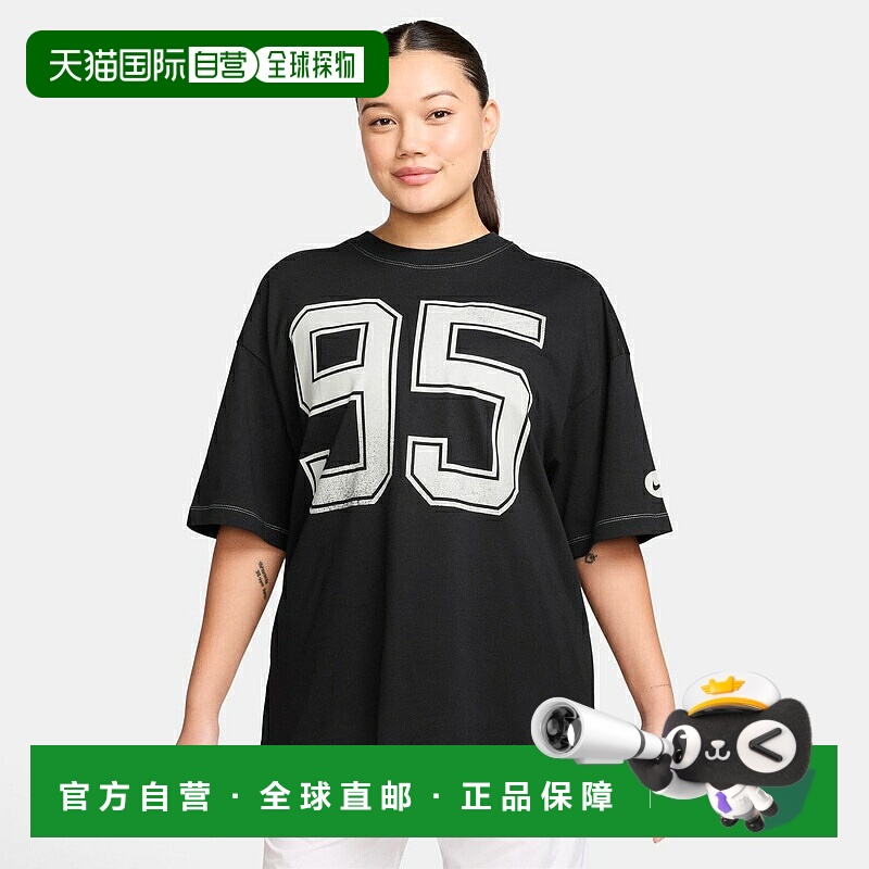 日本直邮Nike 女士 NSW Street OS S/ST 衬衫短袖U 领休闲加大码H