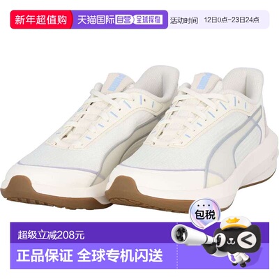 日本直邮PUMA 运动鞋SOFTRIDE Courtney Gleam 女士暖白色 - Haut