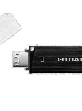【日本直邮】I-O Android手机用USB记忆盘U盘32G黑色日本制